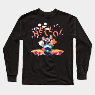 hello Long Sleeve T-Shirt